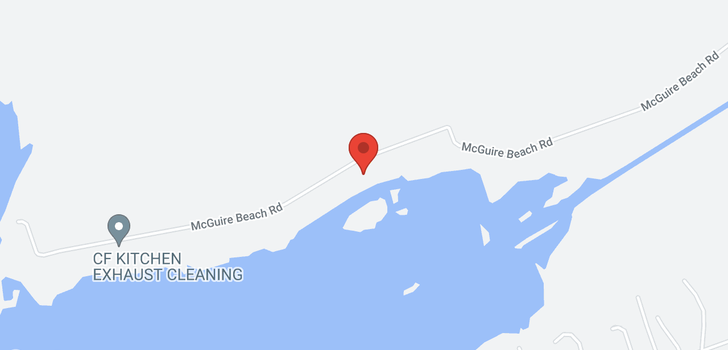 map of 183 MCGUIRE BEACH RD